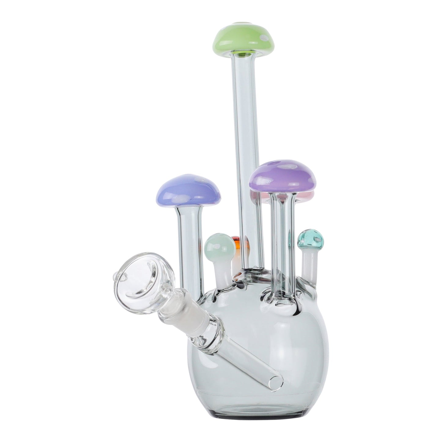 Mushroom Bomb Bubbler Bong 7in