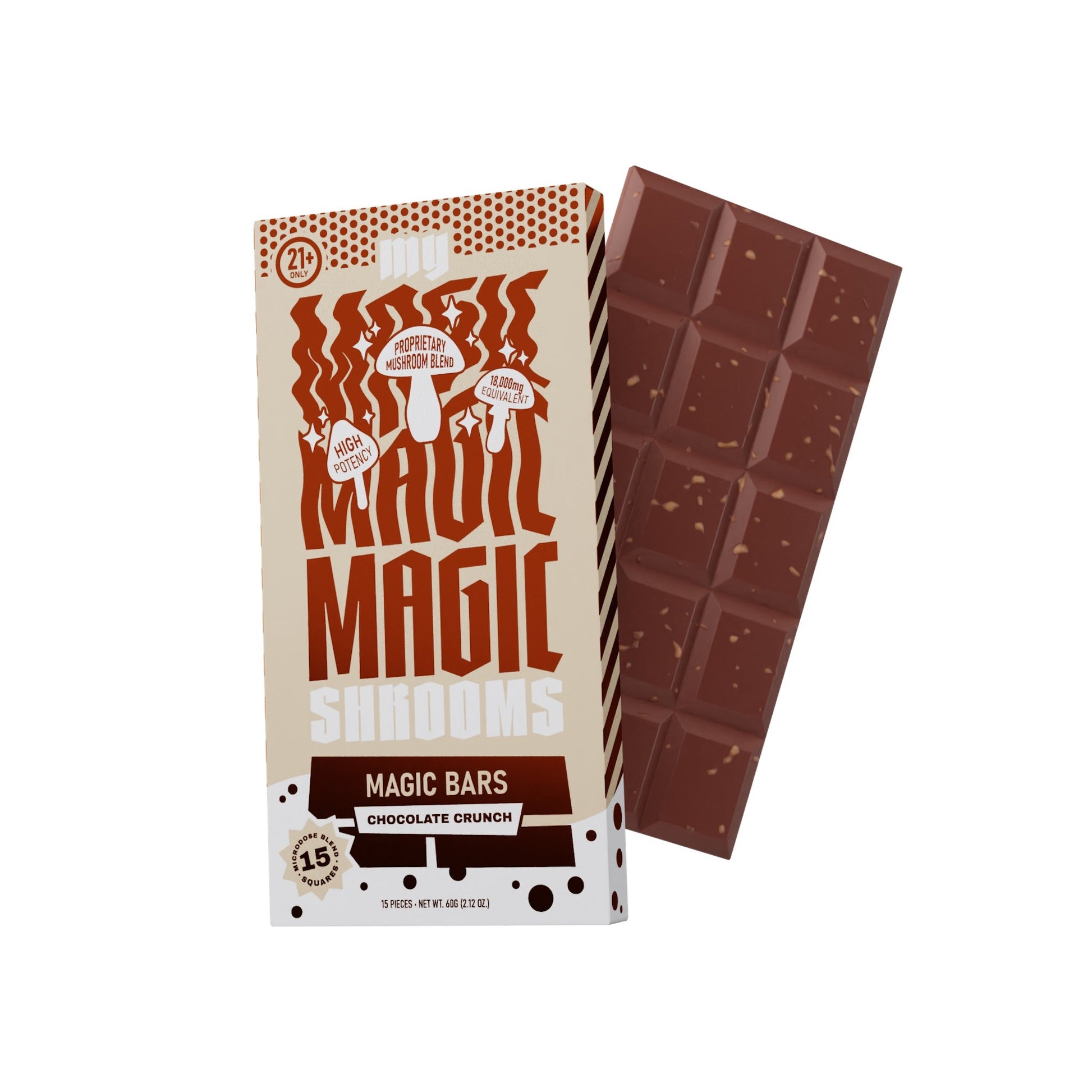 My Magic Shroom Chocolate Crunch Bar 57g