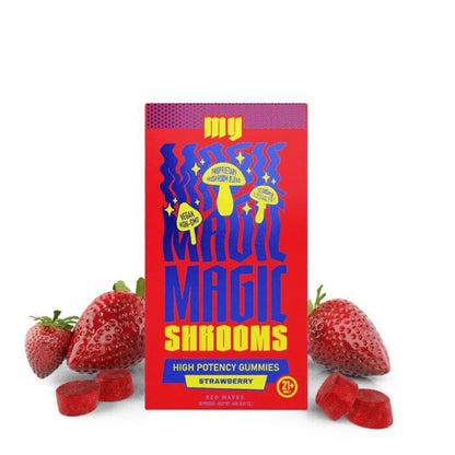 My Magic Shroom Red Wave Gummies Strawberry 1200mg