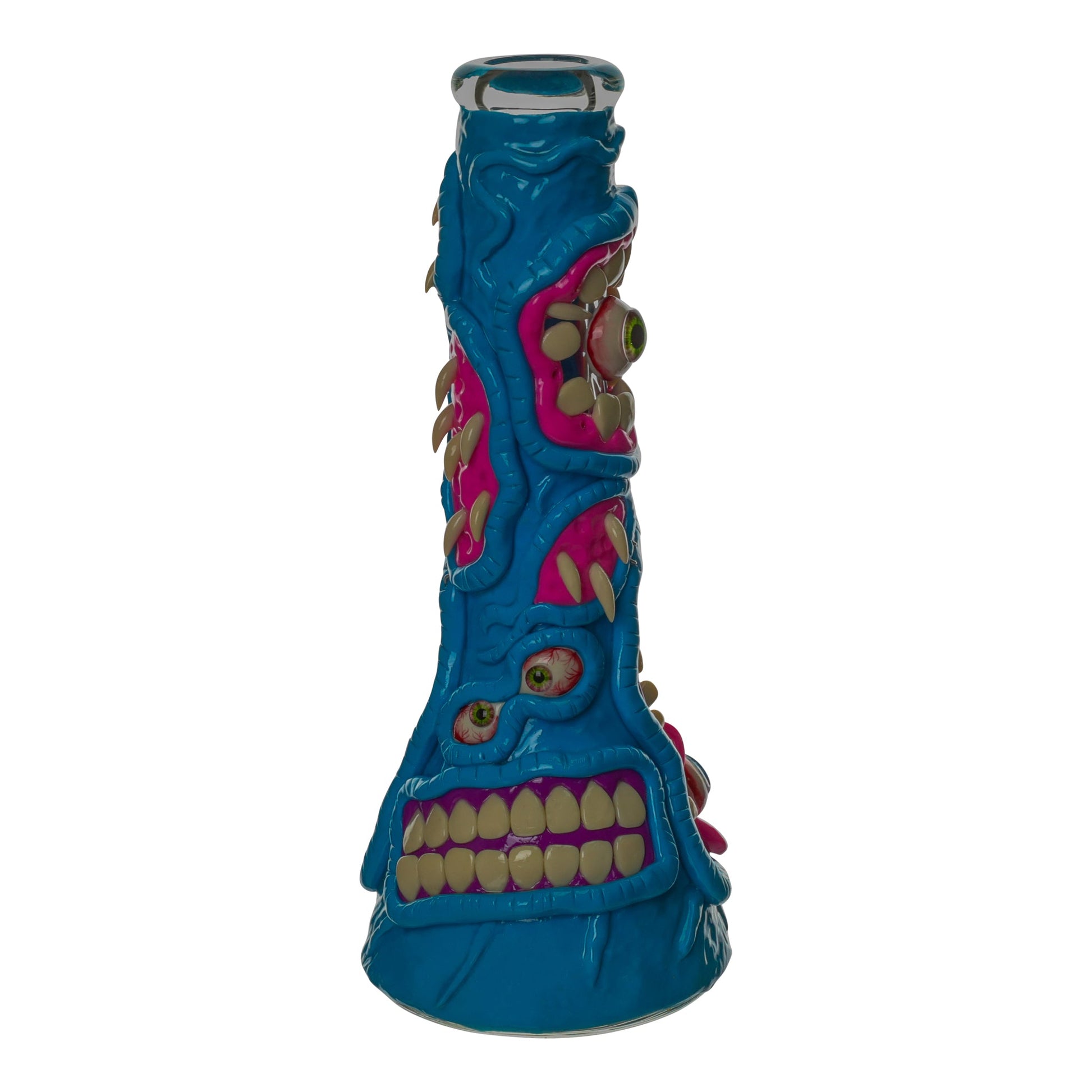 Amy Necrotic Neon Monster Bong 14in