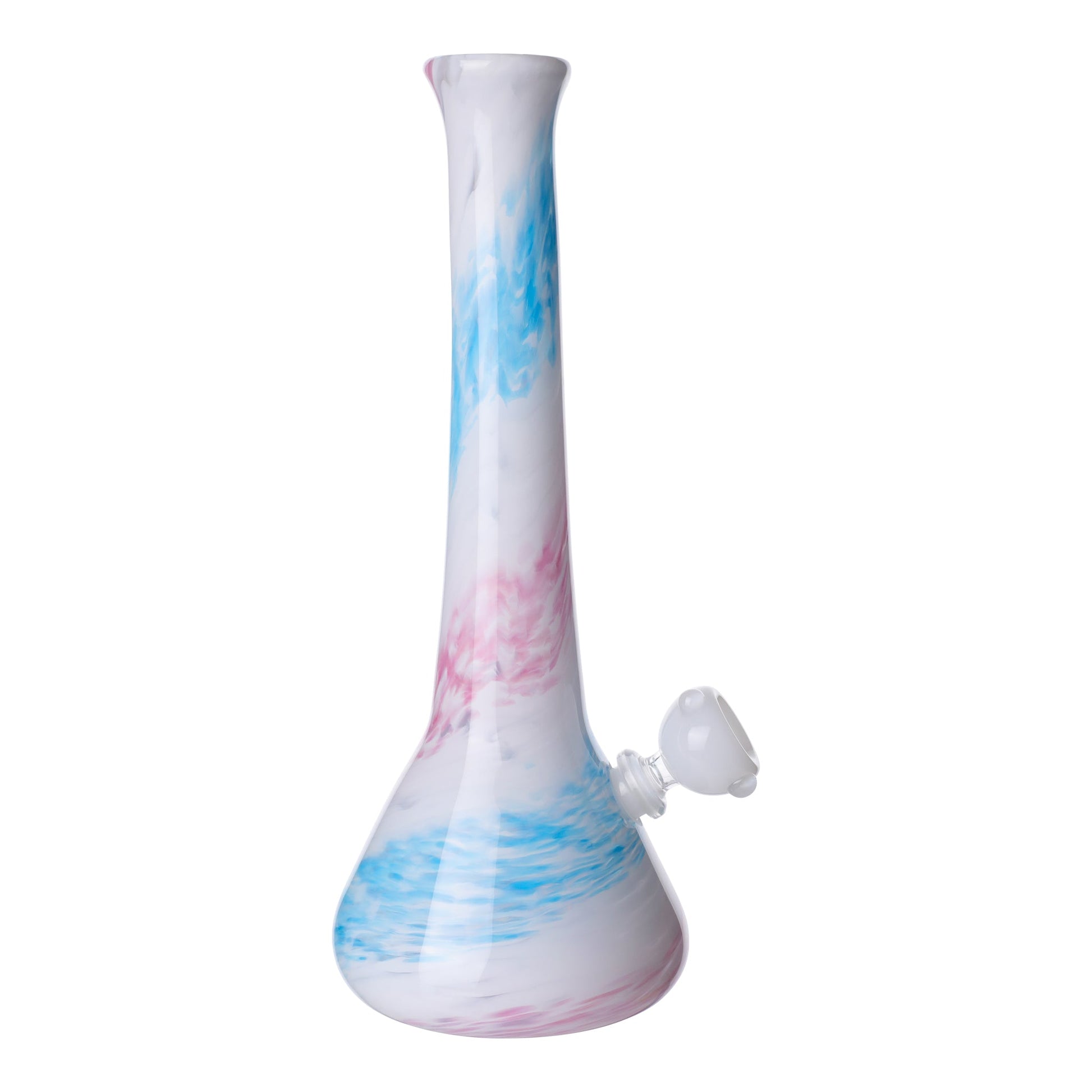 Noble Glass Swirling Beaker Bong 12in Borosilicate Glass