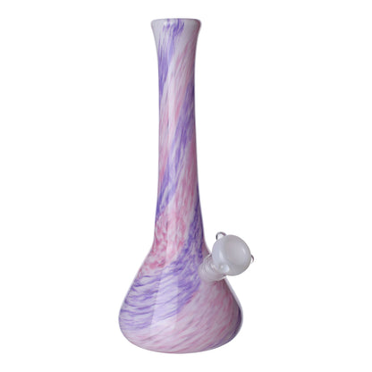 Noble Glass Swirling Beaker Bong 12in Borosilicate Glass