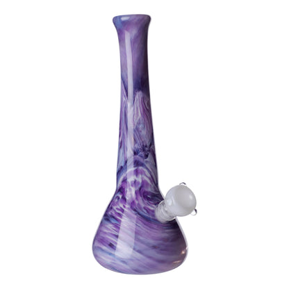 Noble Glass Swirling Beaker Bong 12in Borosilicate Glass