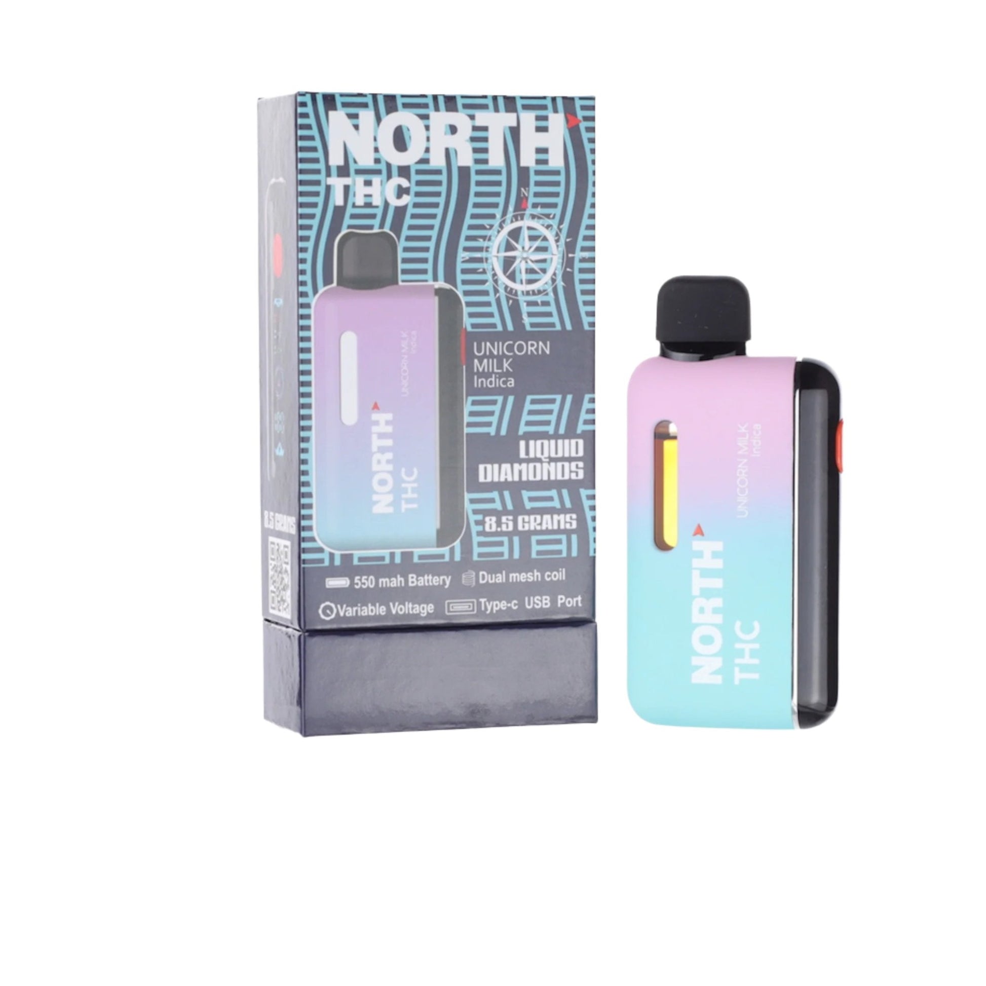 North THC Liquid Diamonds Vaporizer 8500mg