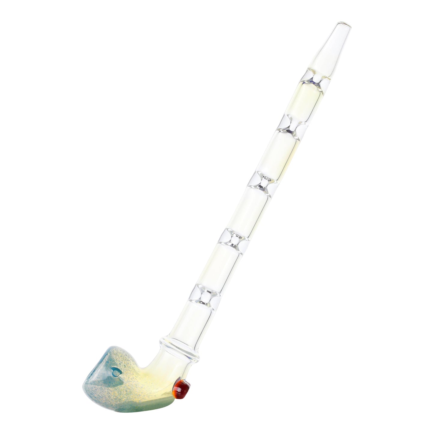 Allied International Notched Sherlock Pipe 10in Borosilicate Glass