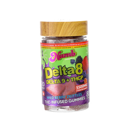 Numb D8/D9/THC-P Gummies 5500mg