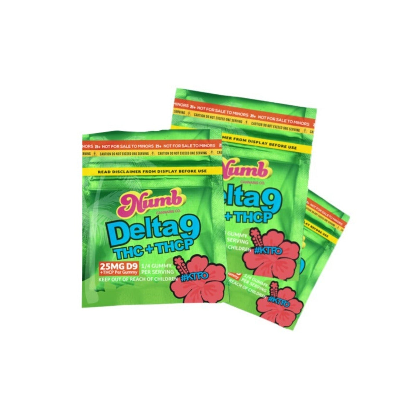 Numb Delta 9 Gummy 25mg