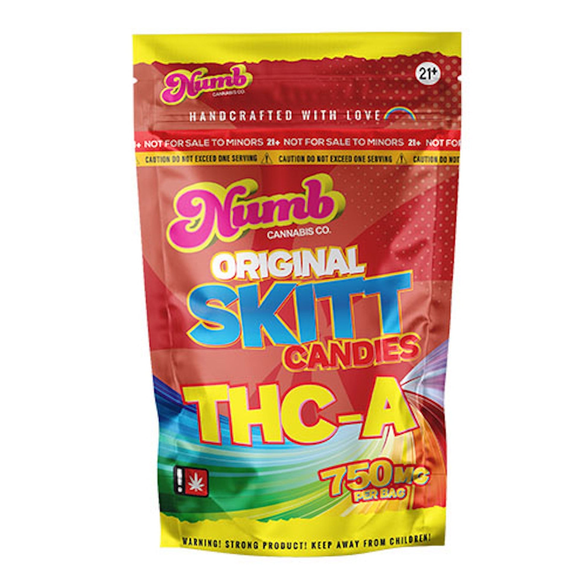 Numb Skitt THC-A Candies 750mg Fast Acting