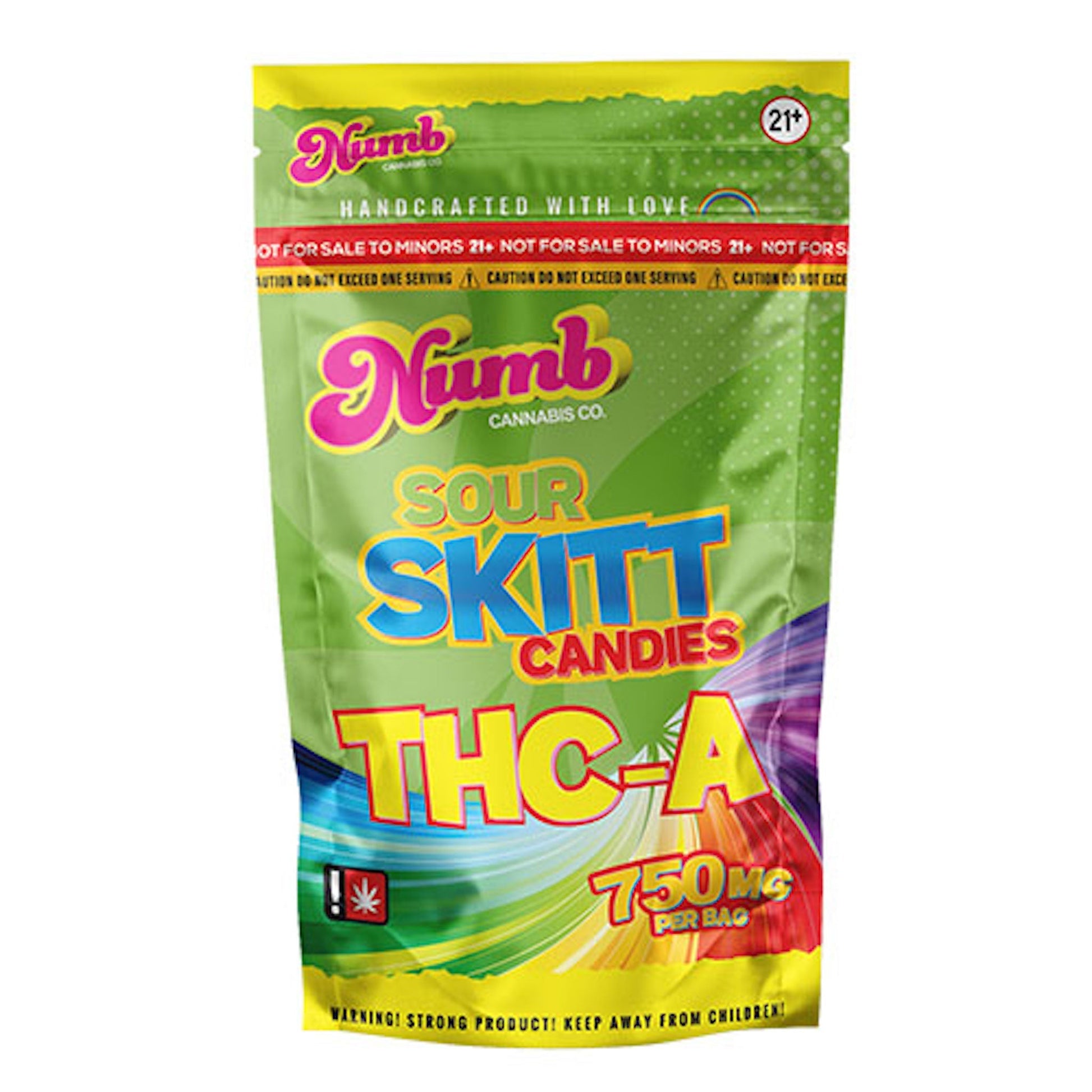 Numb Skitt THC-A Candies 750mg