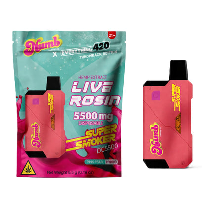 Numb Cannabis Co Super Smoker Disposable Vaporizer 5500mg