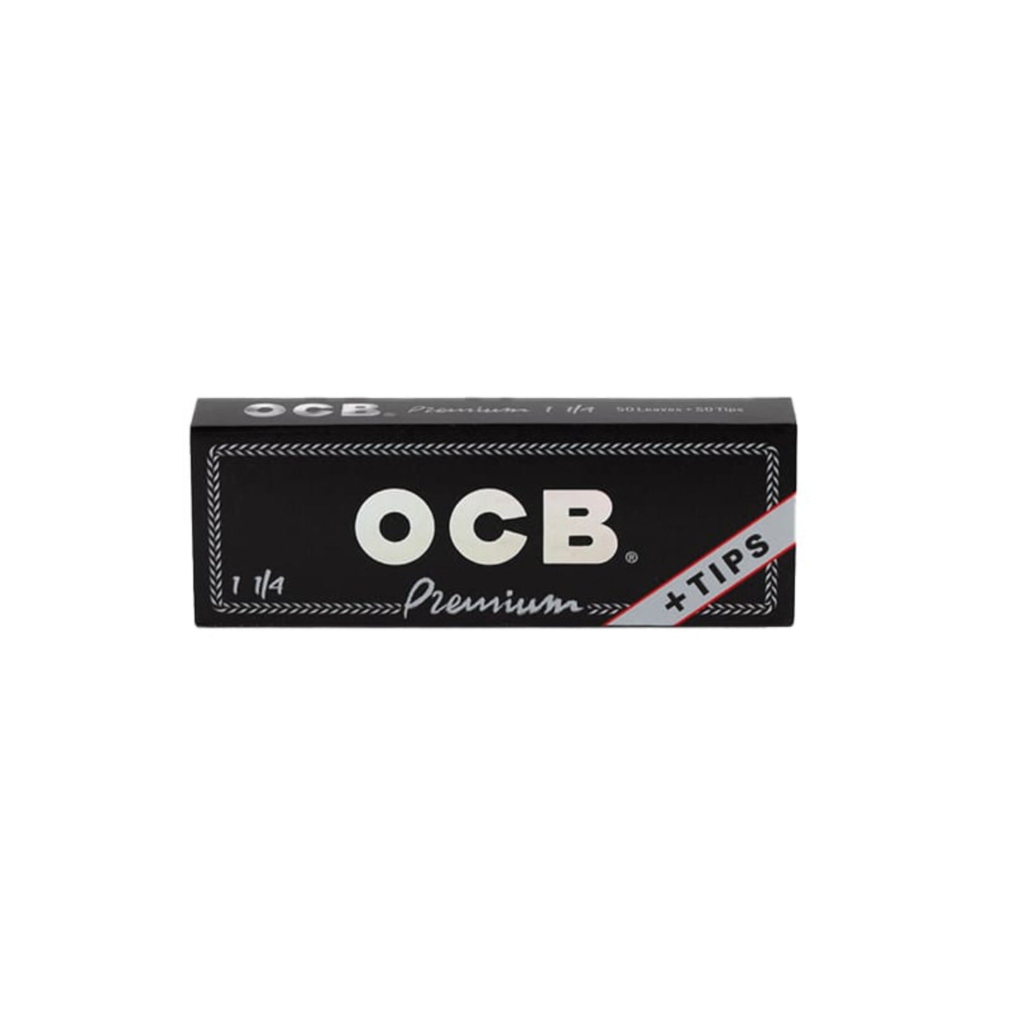 OCB Rolling Papers Plus Tips Bundle Slim 1 1/4