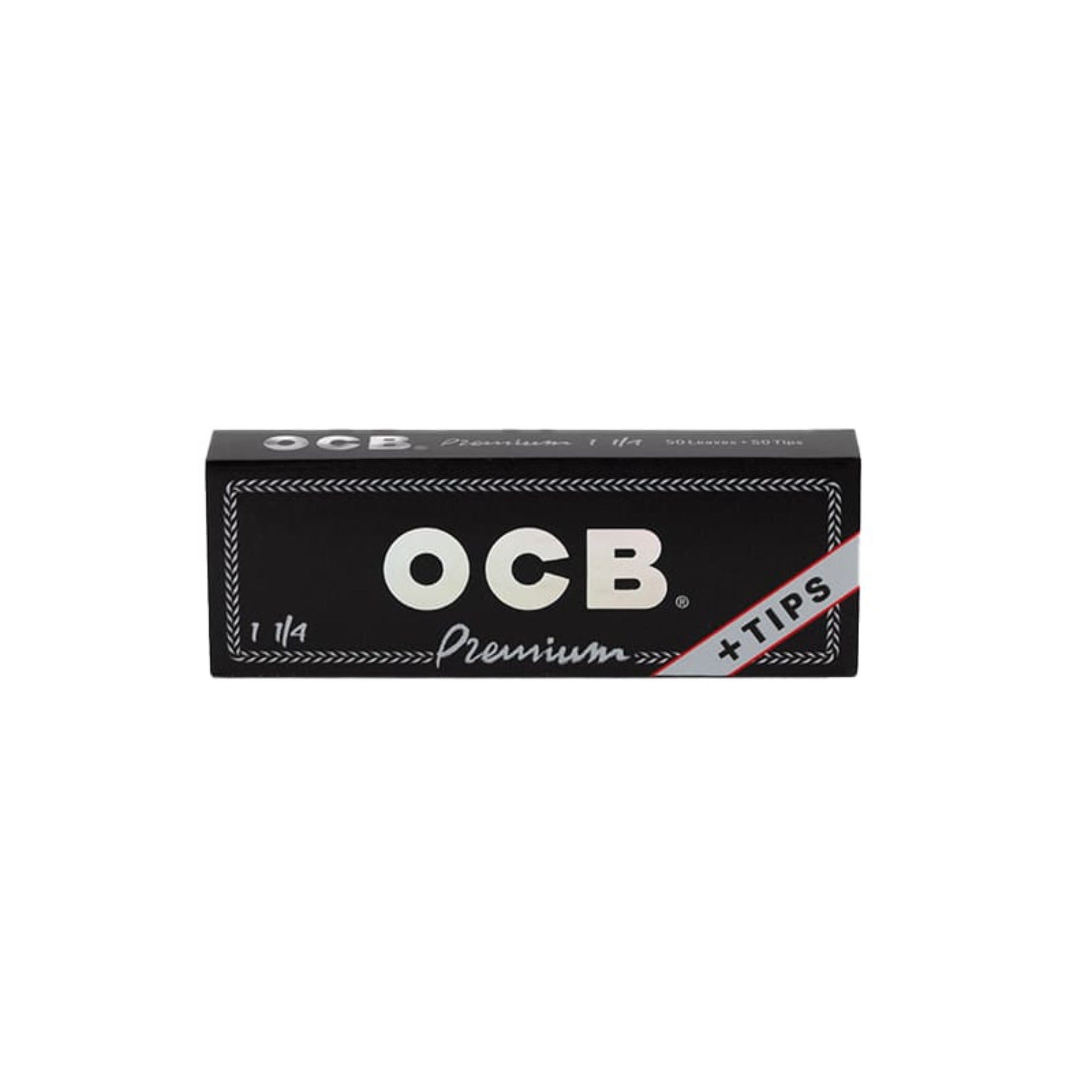 OCB Rolling Papers Plus Tips Bundle Slim 1 1/4
