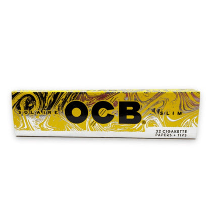 OCB Rolling Papers Plus Tips Bundle Slim 1 1/4