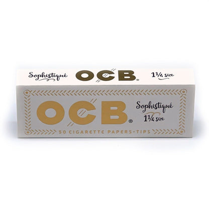 OCB Rolling Papers Plus Tips Bundle Slim 1 1/4