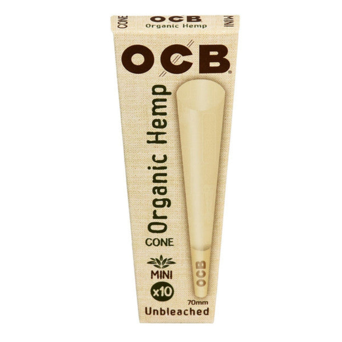 OCB Unbleached Organic Hemp Cones 1 1/4 6 Pack