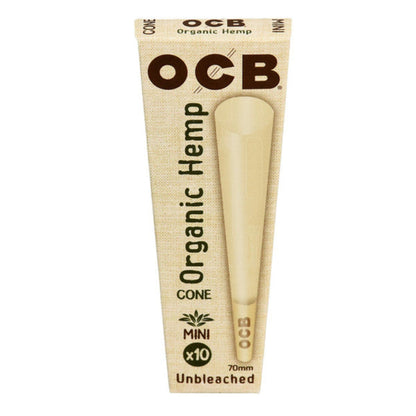 OCB Unbleached Organic Hemp Cones 1 1/4 6 Pack