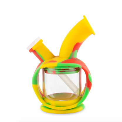 Cannatron Ooze Kettle Silicone Bubbler Bong 5in