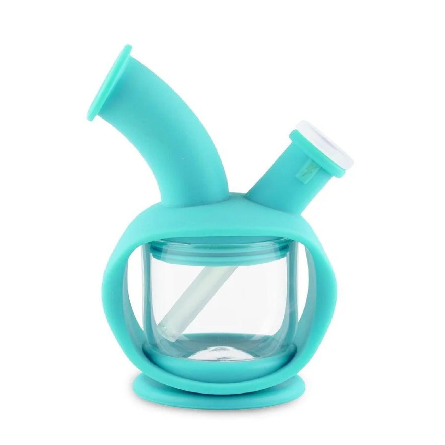 Cannatron Ooze Kettle Silicone Bubbler Bong 5in