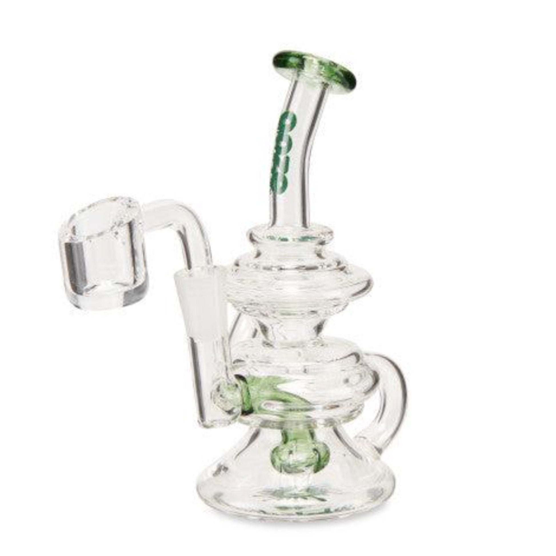 Cannatron Ooze Mini Recycler Dab Rig 7in