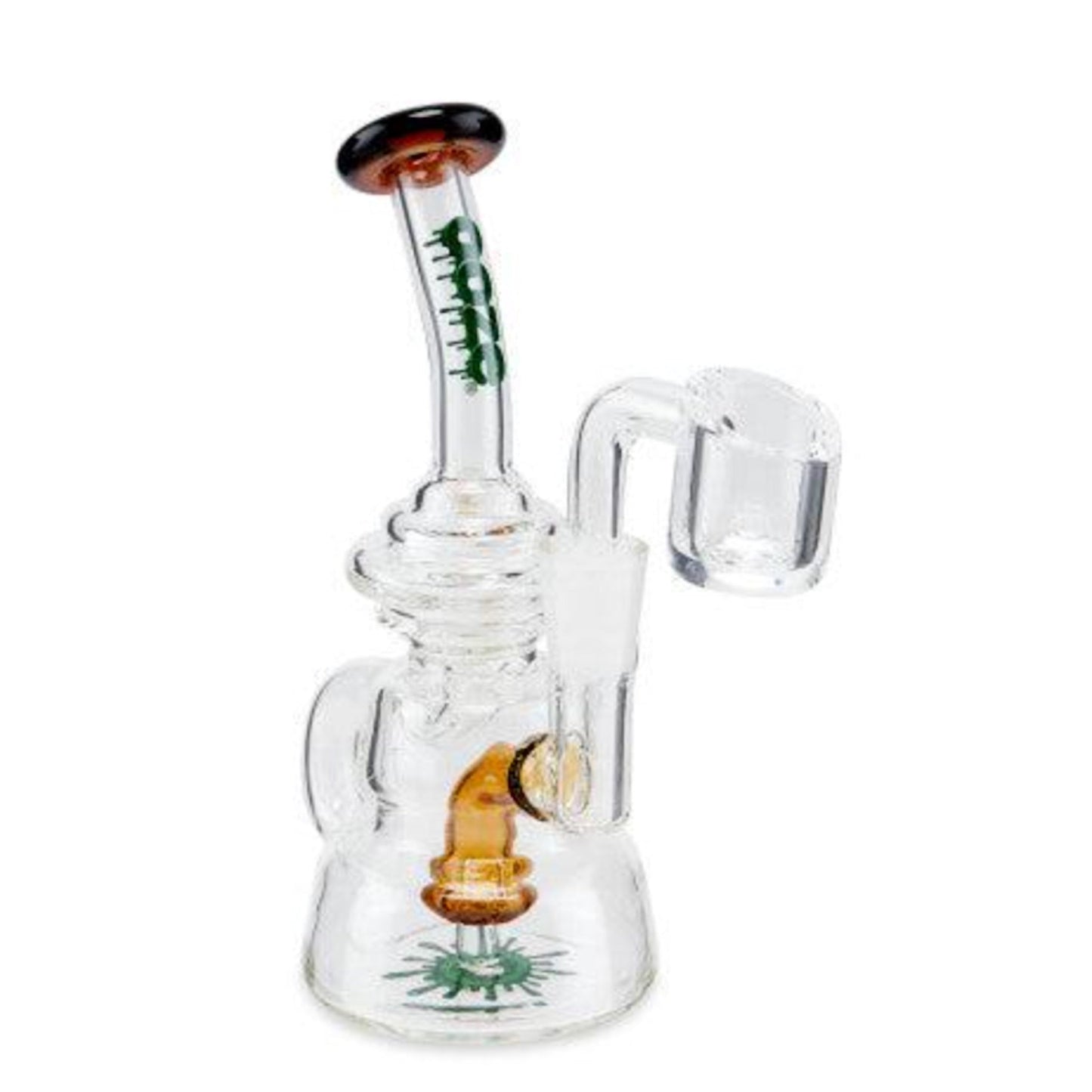 Ooze Mini Recycler Dab Rig 7in