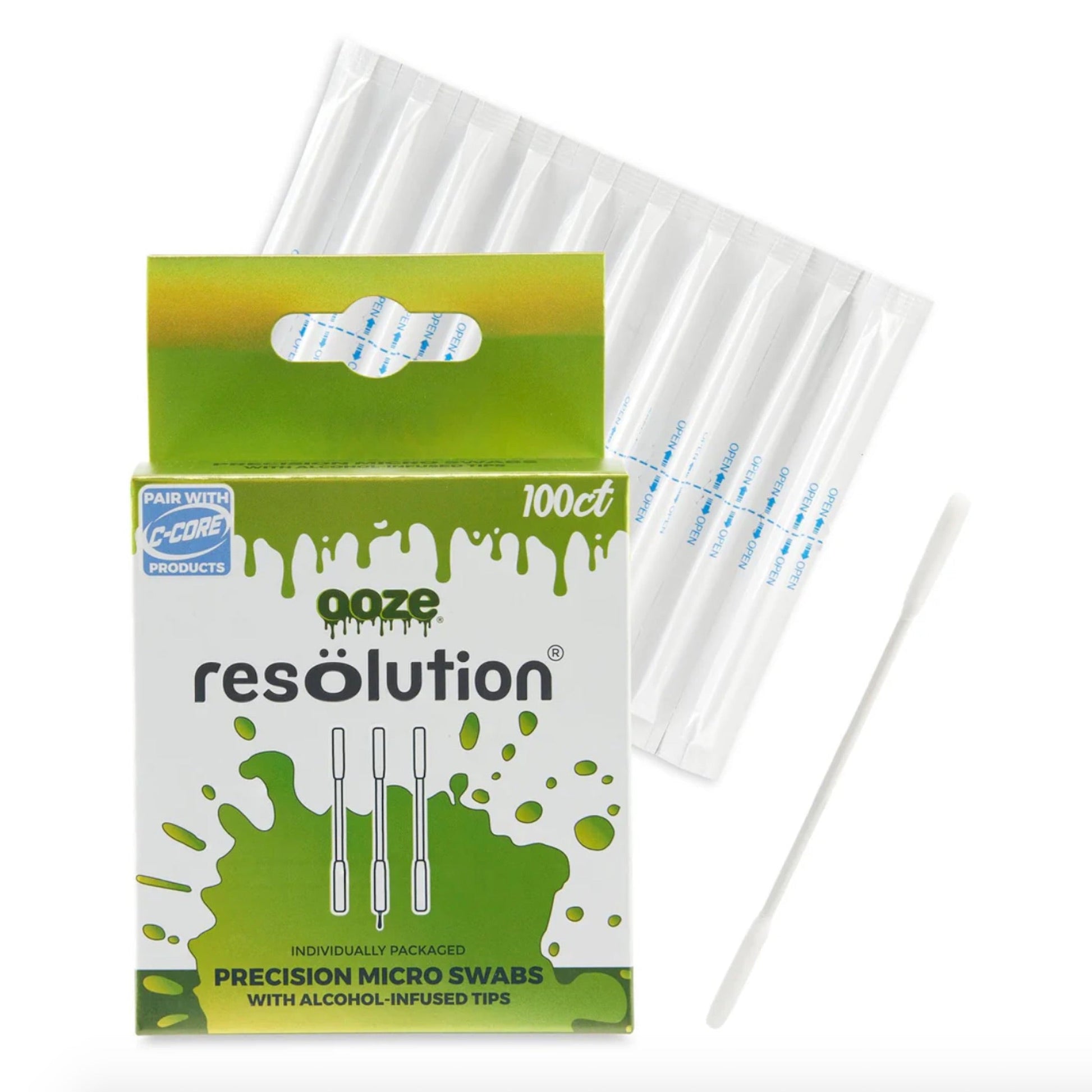 Ooze Resolution Cotton Swabs 100ct