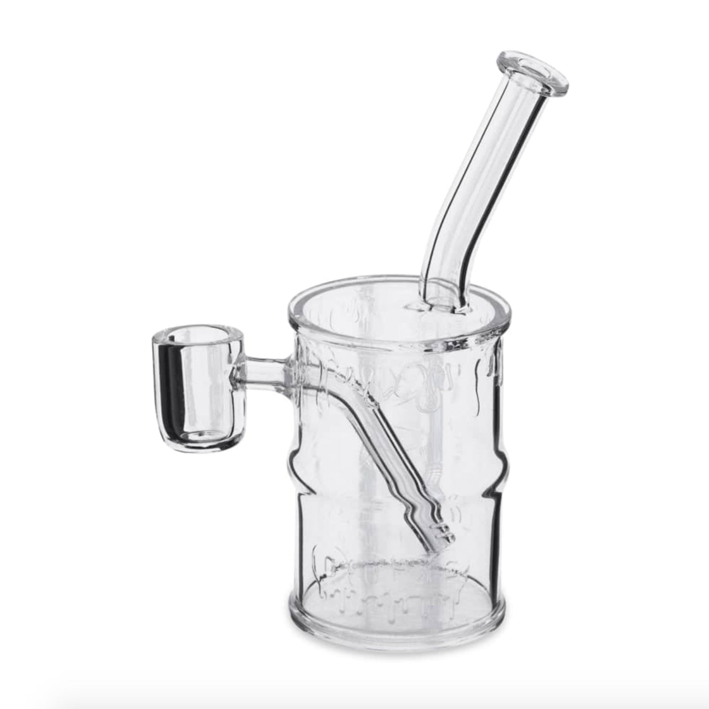Ooze Toxic Barrel Quartz Dab Rig 6in