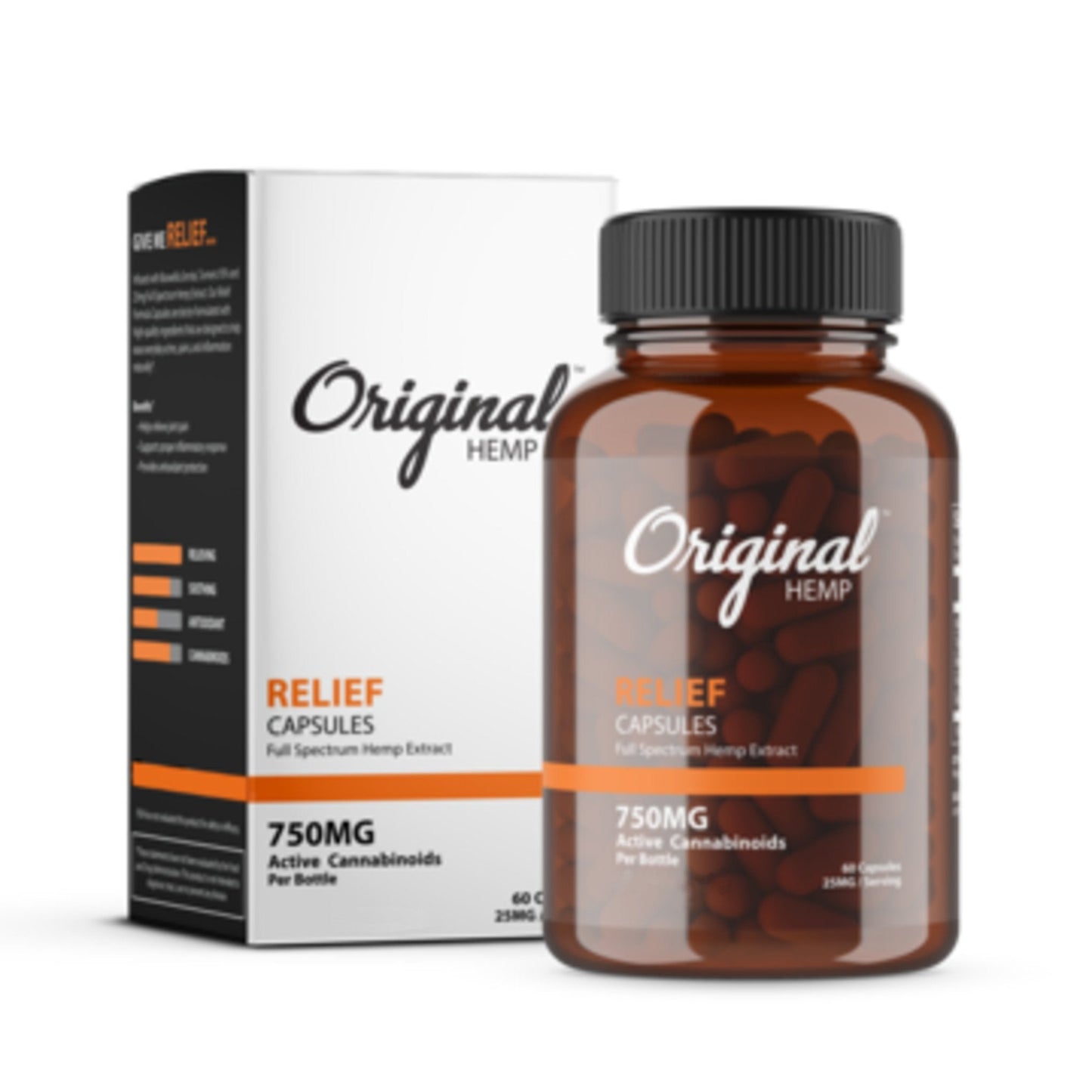 Original Hemp Full Spectrum CBD Capsules 750mg