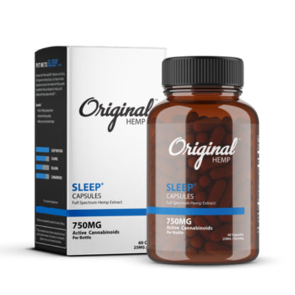 Original Hemp Full Spectrum CBD Capsules 750mg