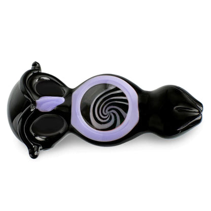 Cannatron Owlusion Glass Pipe 5in