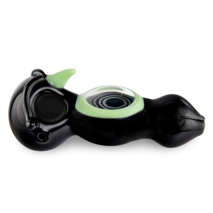 Cannatron Owlusion Glass Pipe 5in