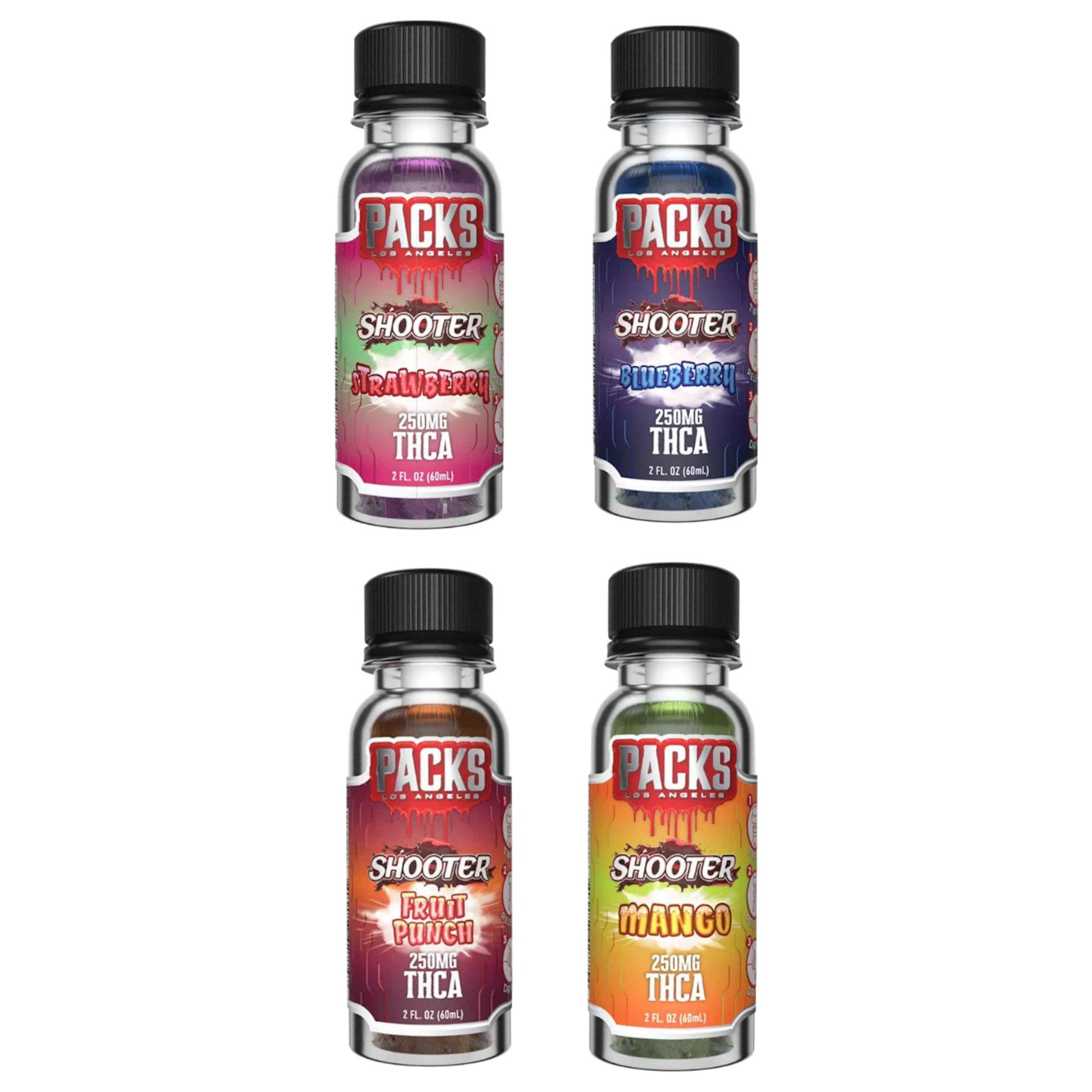 Packwoods THC-A Live Resin Diamonds Shooter Shot 250mg