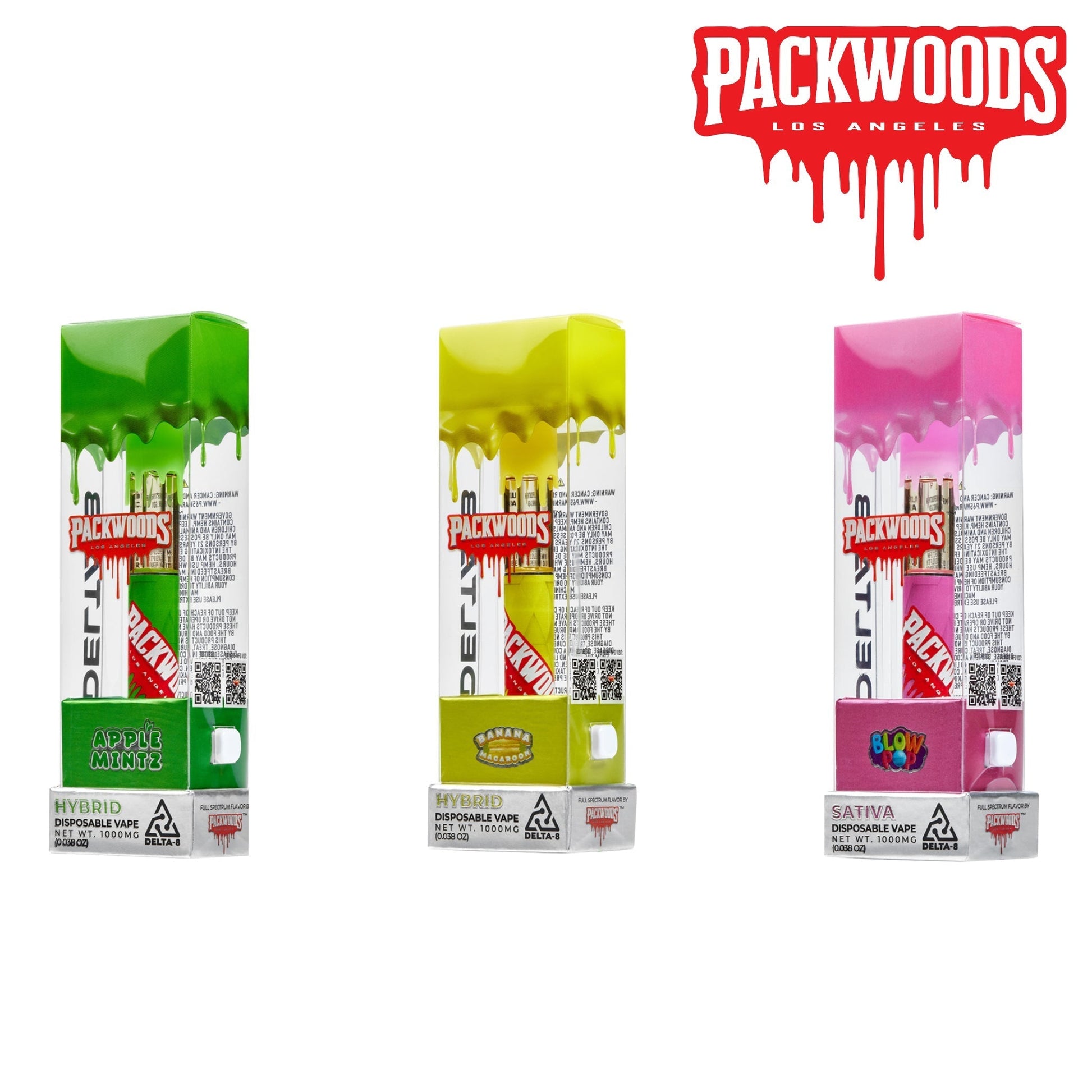 Packwoods Delta 8 Vaporizer 1000mg
