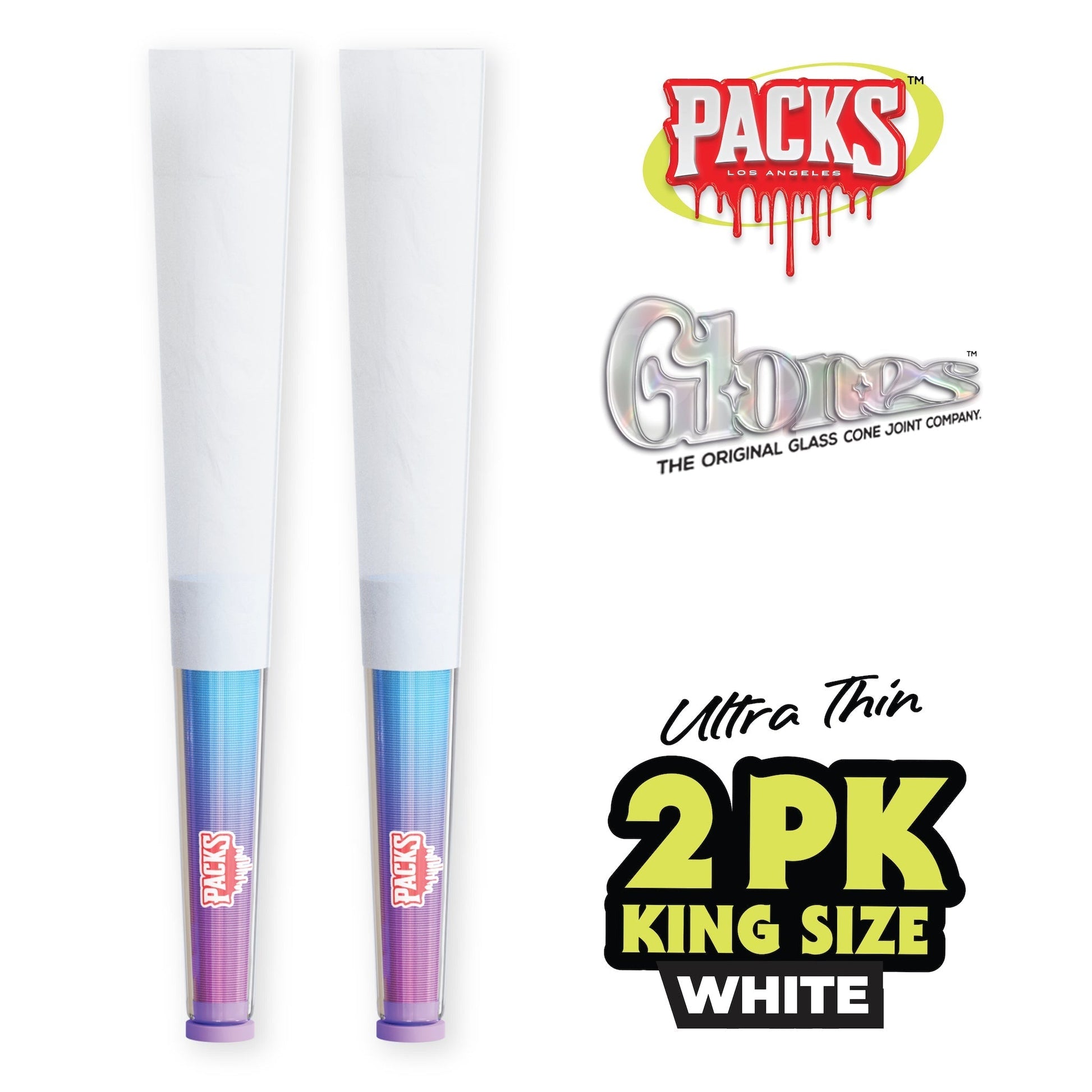 Packwoods Glones Glass Tip Pre-Rolled Cones