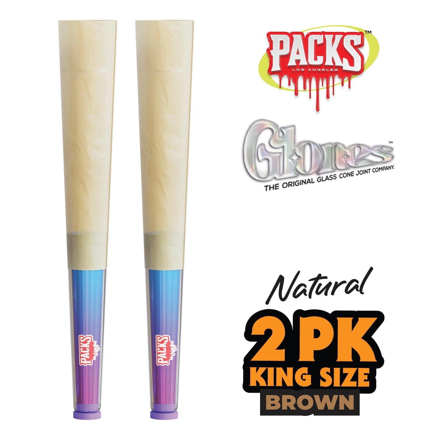 Packwoods Glones Glass Tip Pre-Rolled Cones