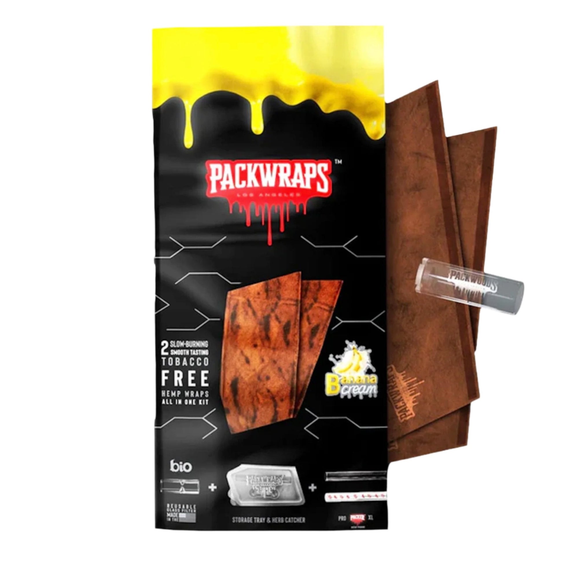 Packwoods Packwraps Premium Hemp Wraps Kit 2ct