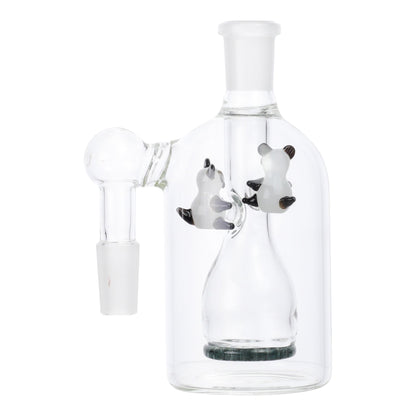 Panda Perc Ash Catcher 90° 14mm Male Borosilicate Glass