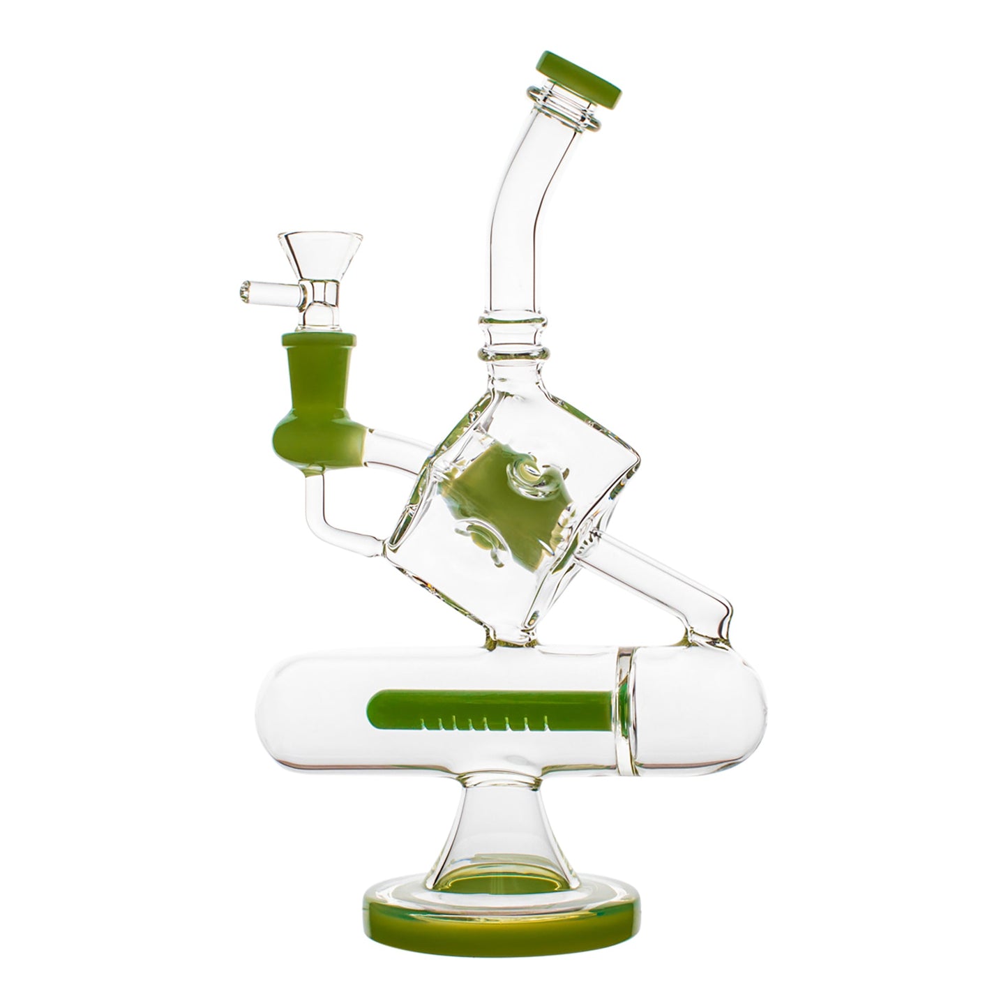 Amy Pandora's Box Percolator Bong 10.5in Borosilicate Glass