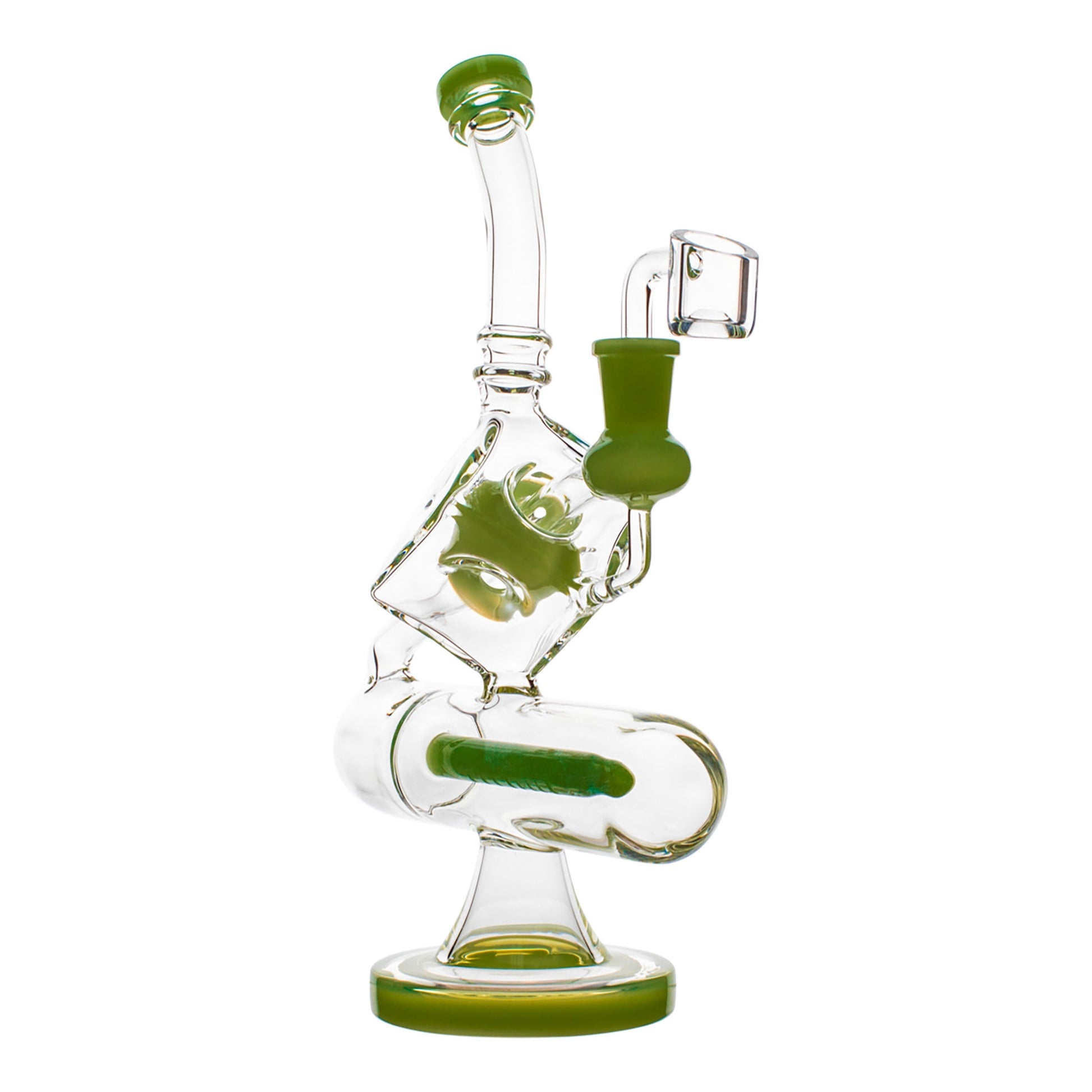 Amy Pandora's Box Percolator Bong 10.5in Borosilicate Glass
