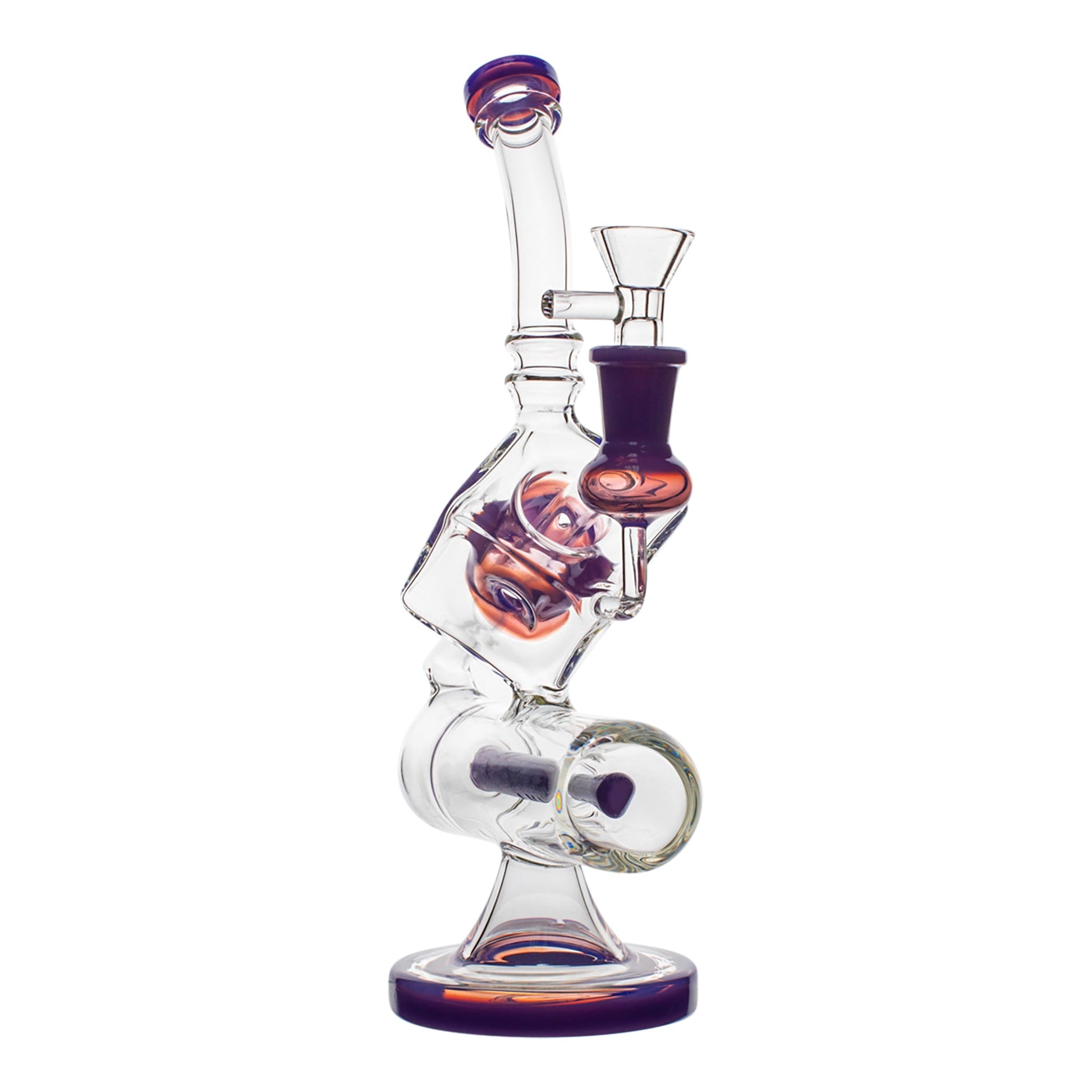 Amy Pandora's Box Percolator Bong 10.5in Borosilicate Glass