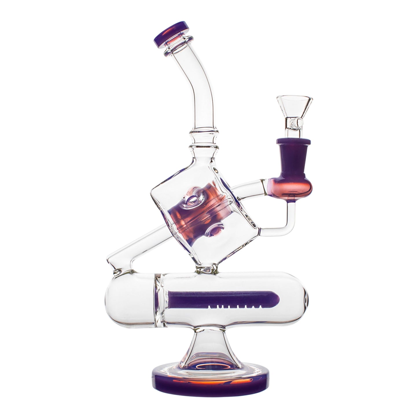Amy Pandora's Box Percolator Bong 10.5in Borosilicate Glass