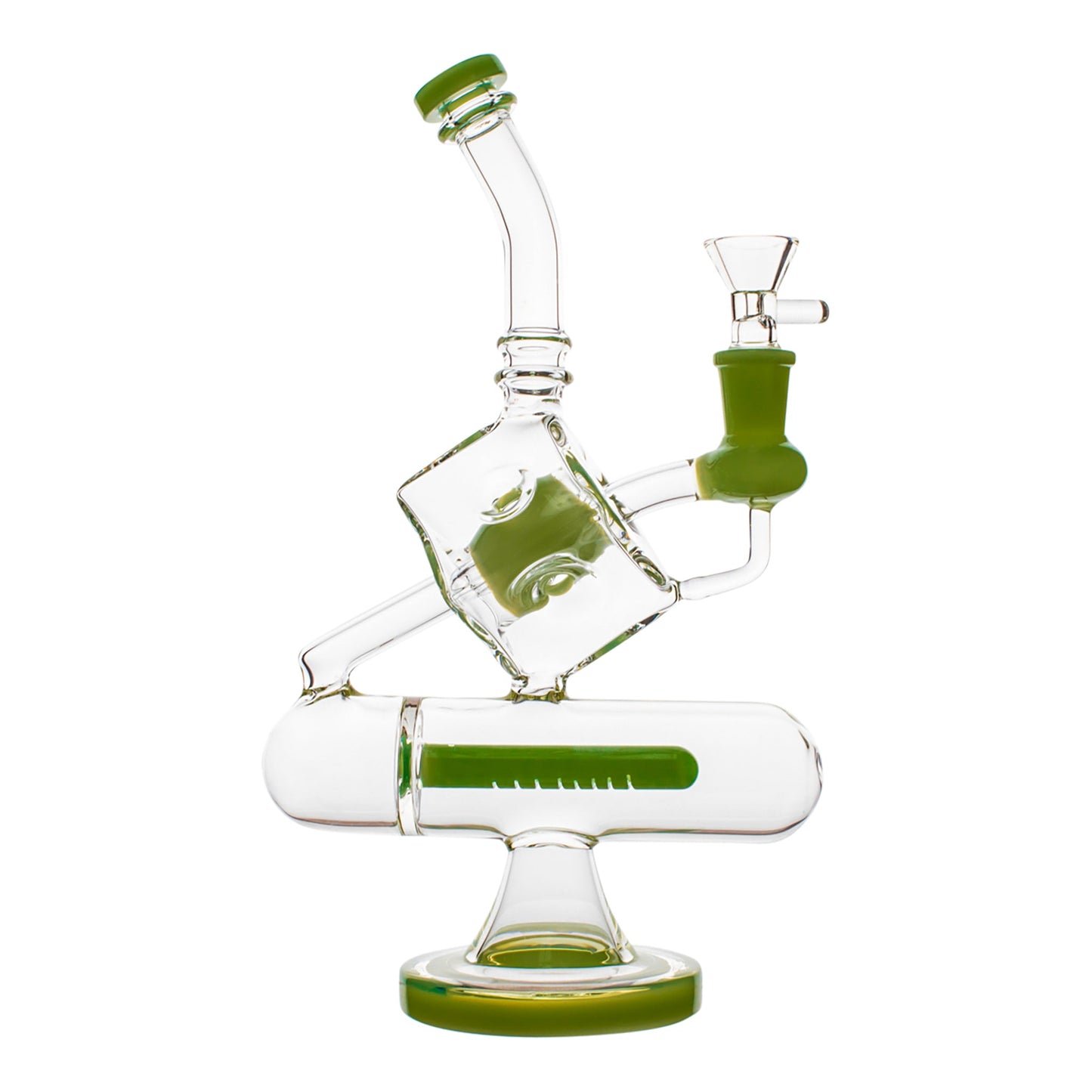 Amy Pandora's Box Percolator Bong 10.5in Borosilicate Glass