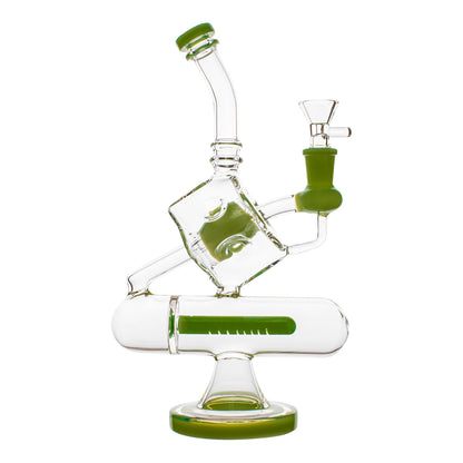 Amy Pandora's Box Percolator Bong 10.5in Borosilicate Glass