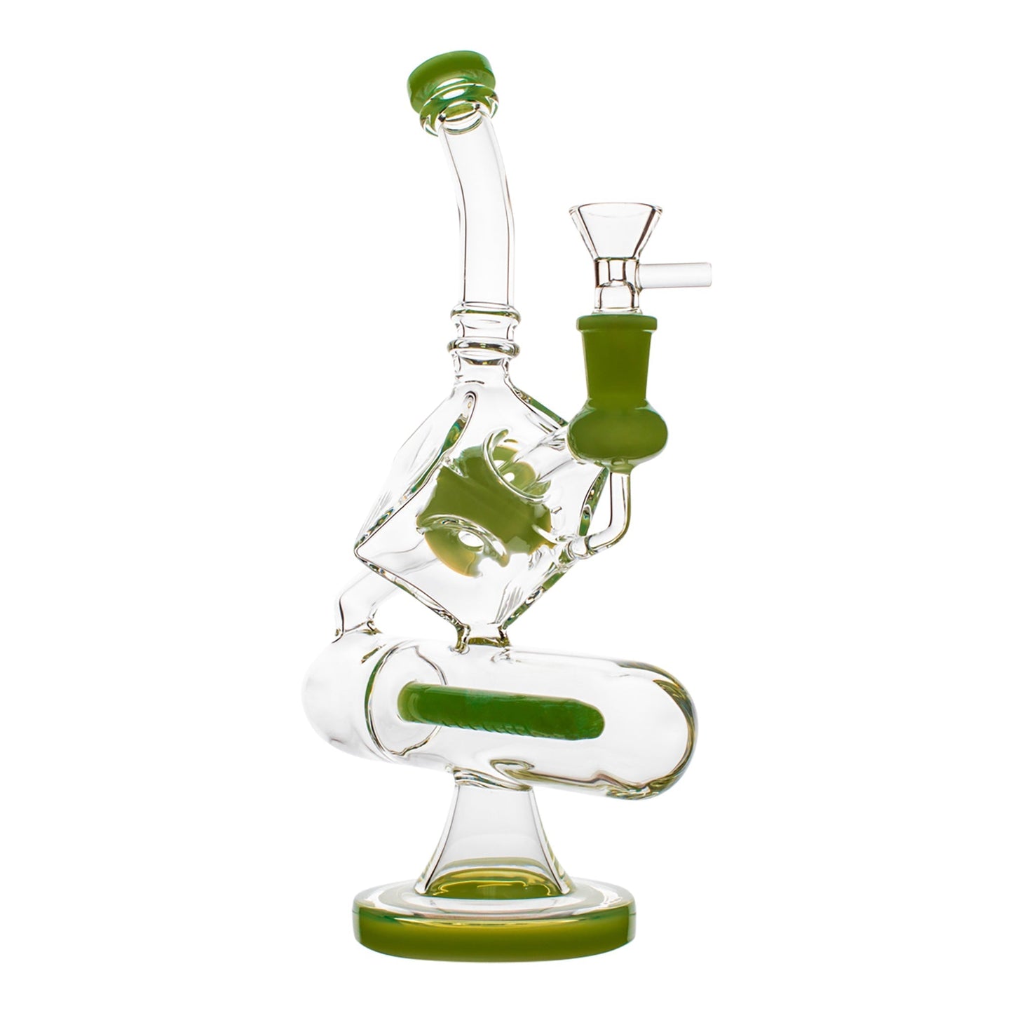 Amy Pandora's Box Percolator Bong 10.5in Borosilicate Glass