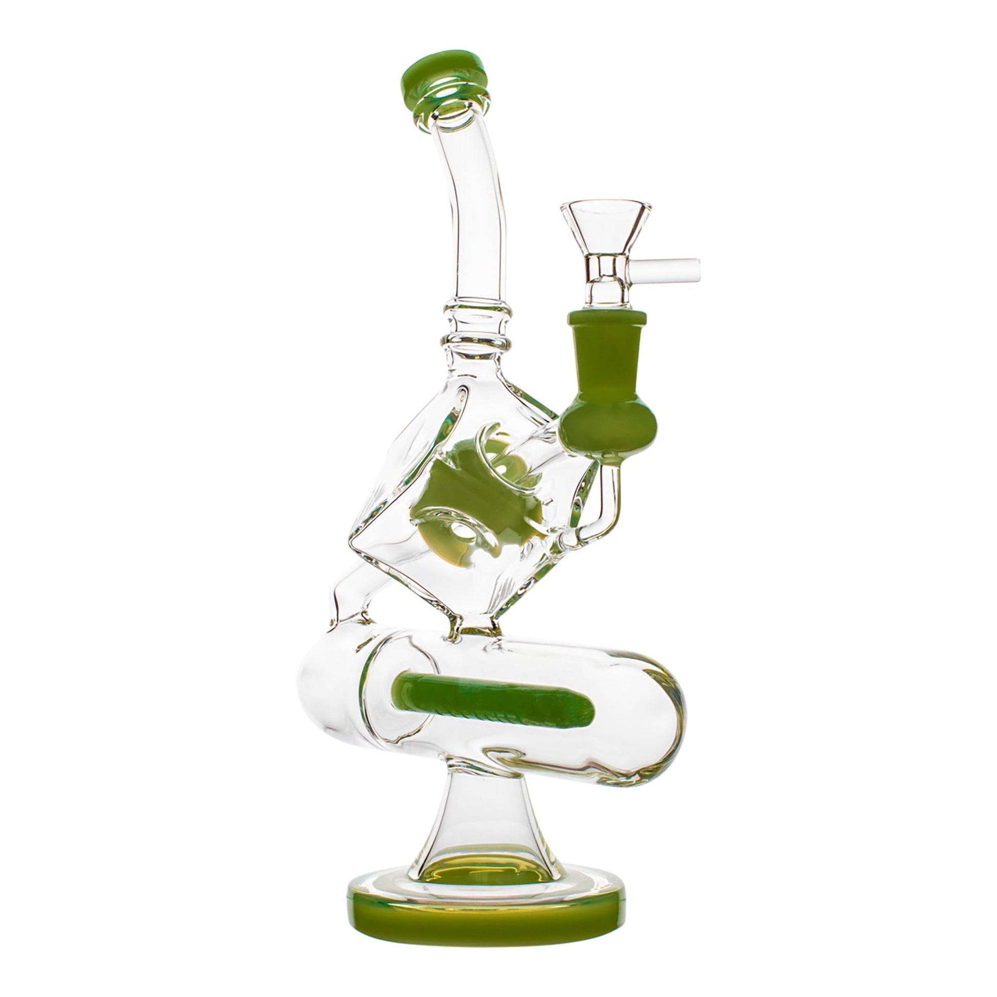Amy Pandora's Box Percolator Bong 10.5in Borosilicate Glass