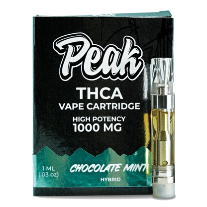 Peak THC-A Chocolate Mint Cartridge 1000mg