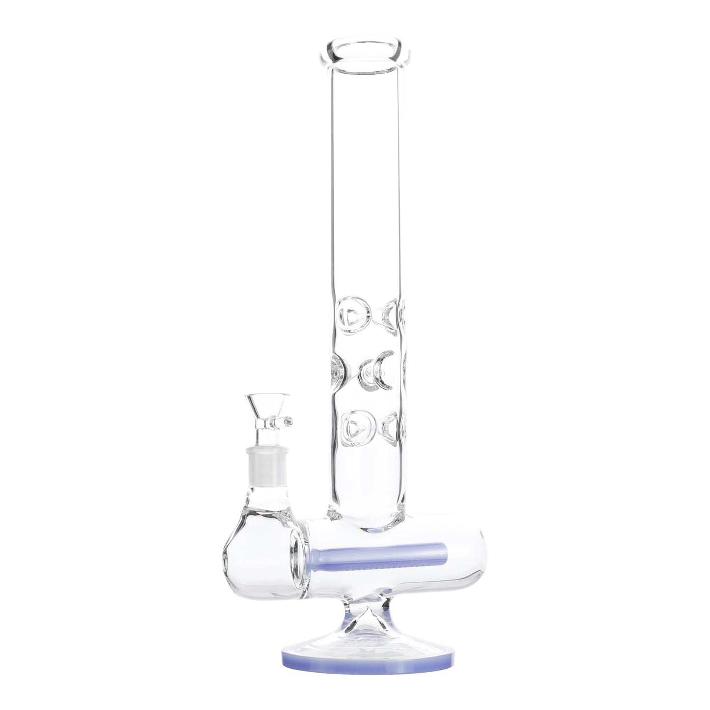 YX Pinched Inline Perc Bong 16in