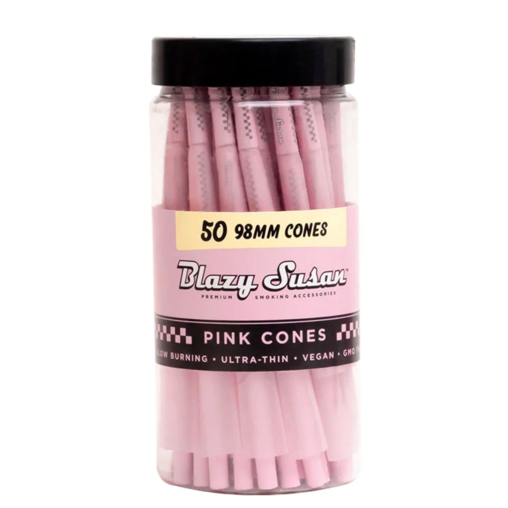Blazy Susan Pink Cones 50ct