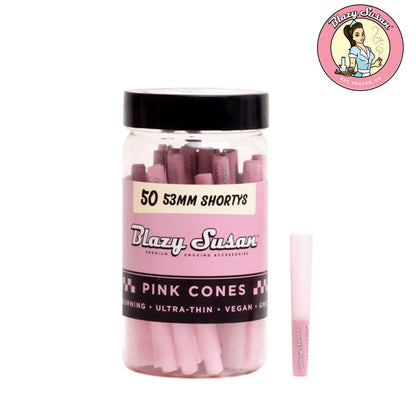 Blazy Susan Pink Cones 50ct