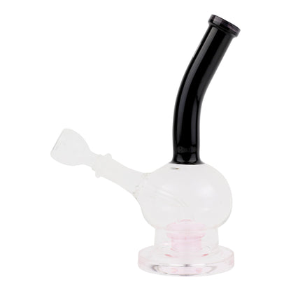 Allied International Pink Bubble Trouble Perc Bong 7in