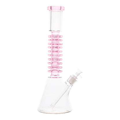 Pink Griptonite Beaker Bong 16in